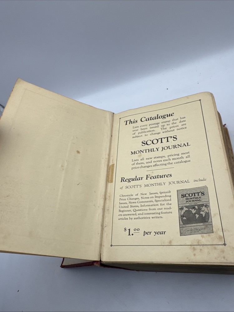 1930 Scott's Standard Postage Stamp Catalogue
