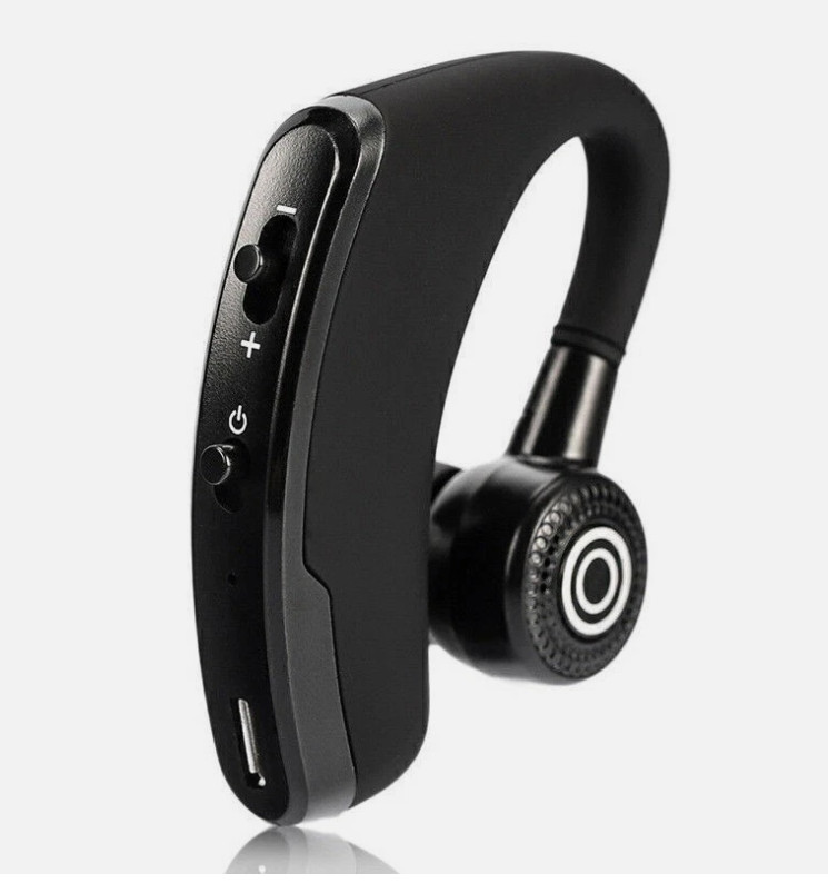 Wireless Handsfree Earphone EarHook Headset For iPhone Samsung Android Bluetooth