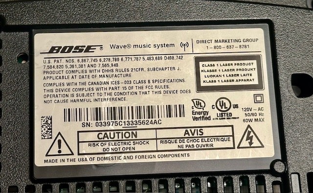Bose Wave Music System Bundle with Bose Wave Multi-CD Changer