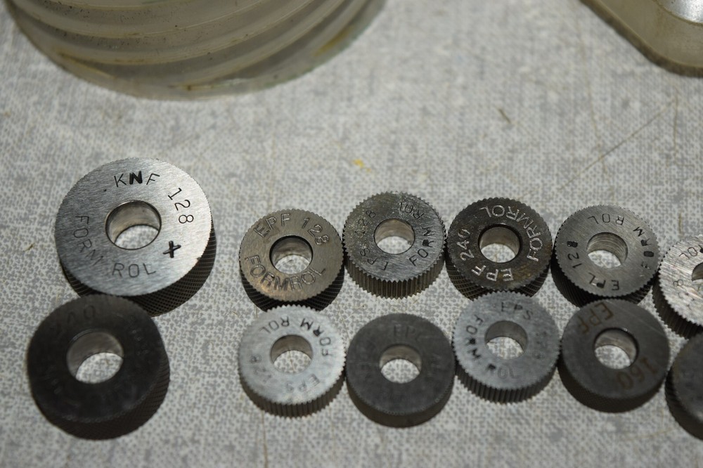Form Rol Knurling Wheels Knurls Lot