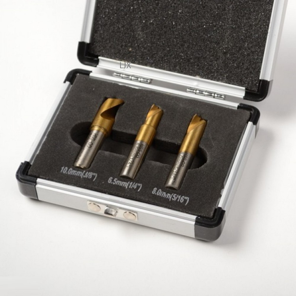 COBALT SPOT WELD CUTTER WELDER DRILL BIT ( 3pc ) SET