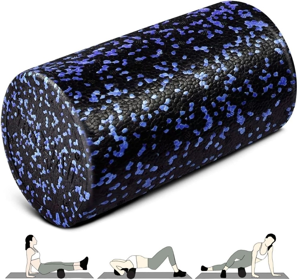 High-Density EPP Round Back Roller Foam, Exercise Foam Roller for Yoga, Pilat...