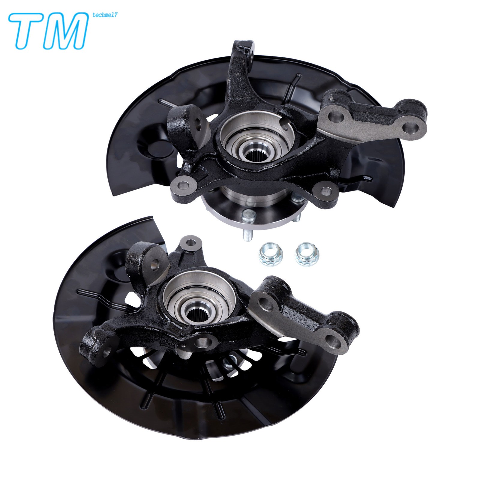 For Toyota Camry 2012-2017 Front Left & Right Pair Wheel Bearing & Hub Assembly
