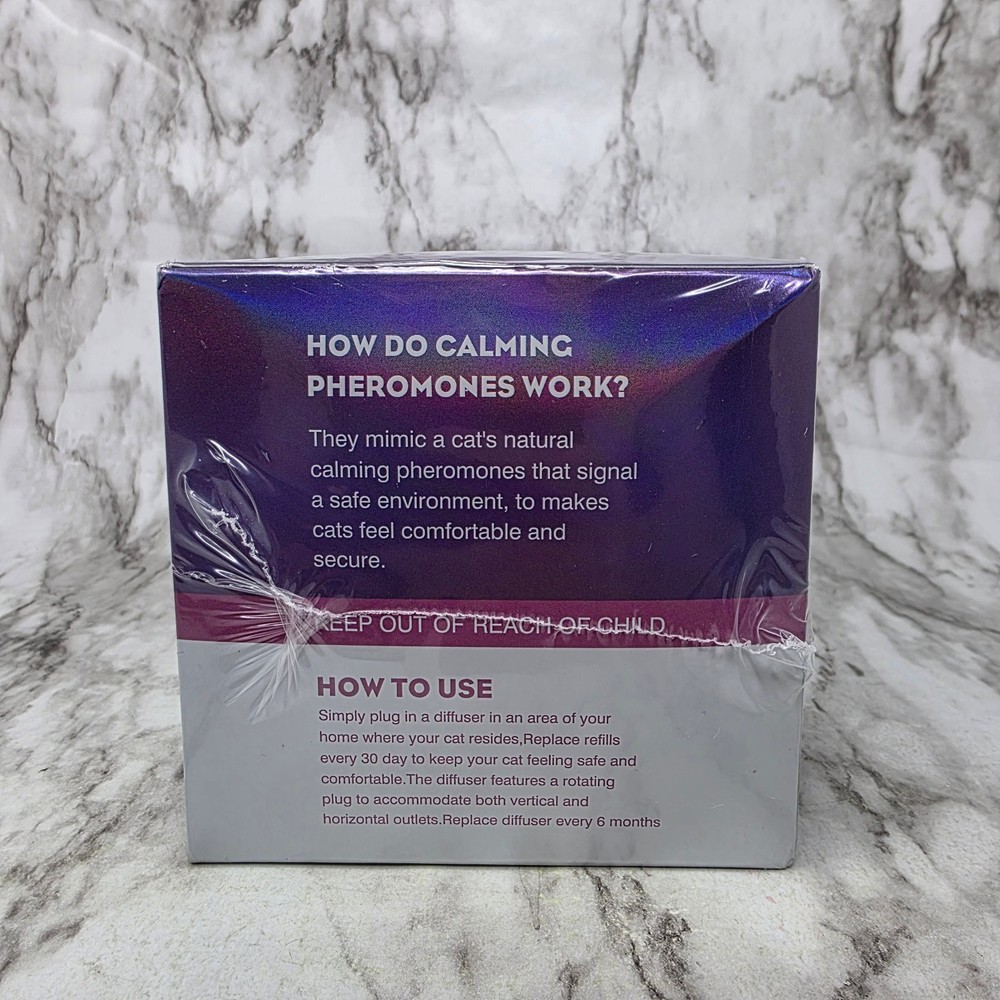 Cat Calming Pheromone Diffuser Kit Relieves Anxiety and Stress