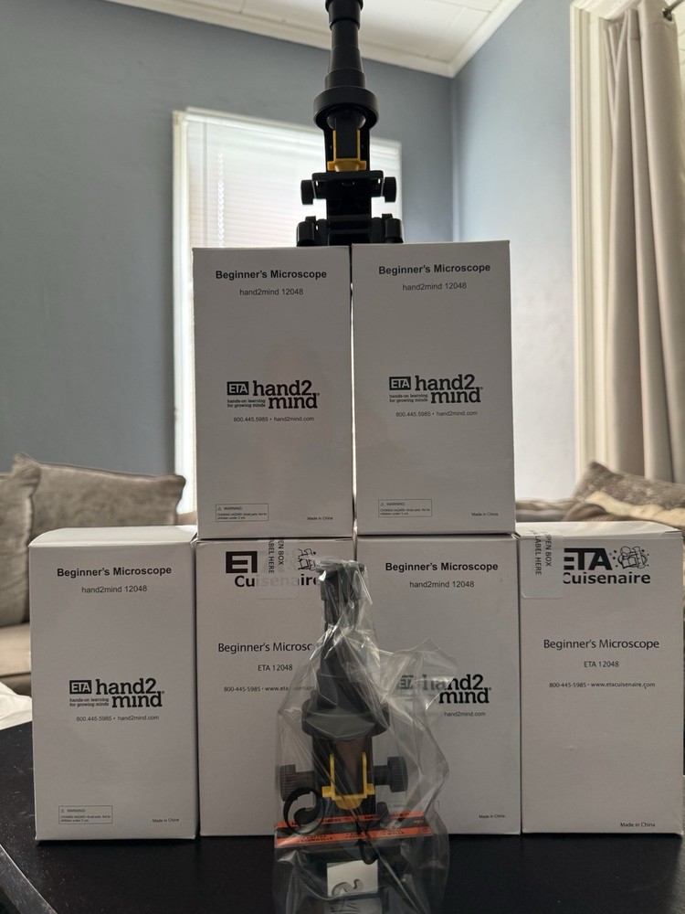 New Beginner's Microscope Hand2mind 12048 School Surplus