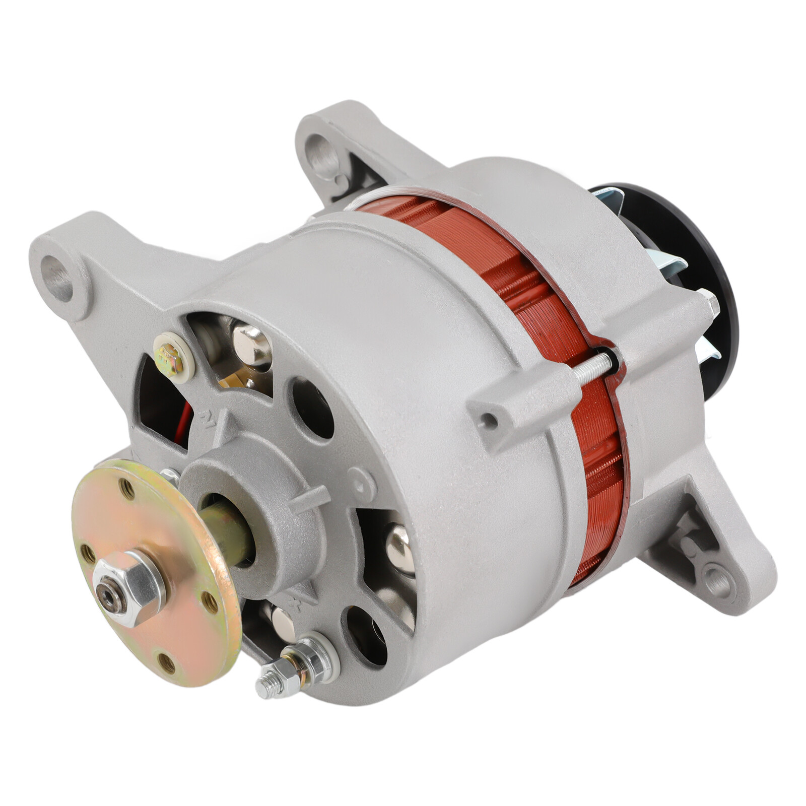 1KW PMA Permanent Magnet Generator AC Brushless Low Rpm Alternator Double Wheel