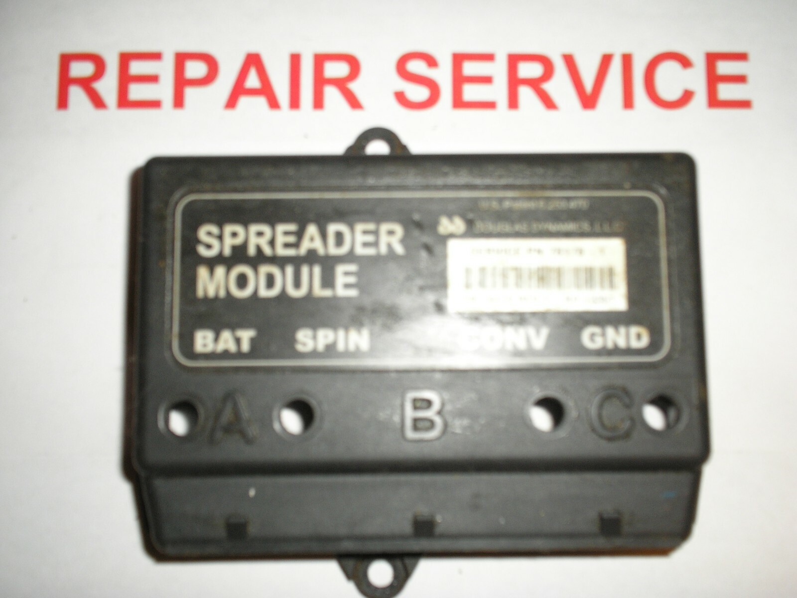 REPAIR SERVICE for 4 stud MODULE 78178 for Fisher western salt spreader 78079