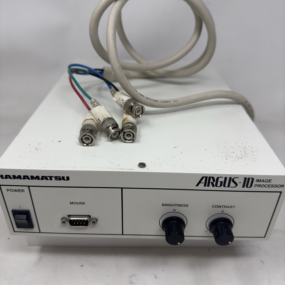 Hamamatsu Photonics C4015 Argus 10 Image Processor With Super Mouse Vintage