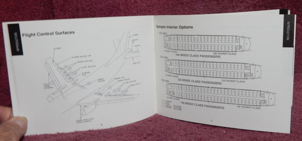 1990 Boeing Reference Guide 737 -300/-400/-500 DC-38561