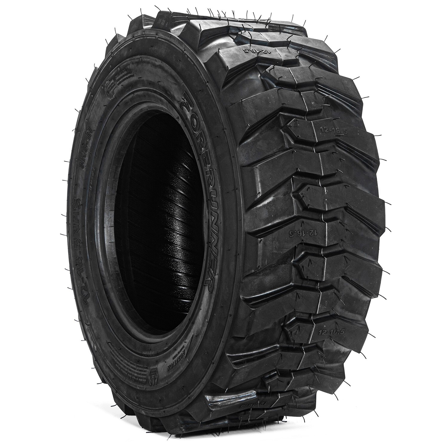 4X 12X16.5 12PR 12-16.5 Heavy Duty SKS Skid Steer Tires 12 16.5 for Bobcat