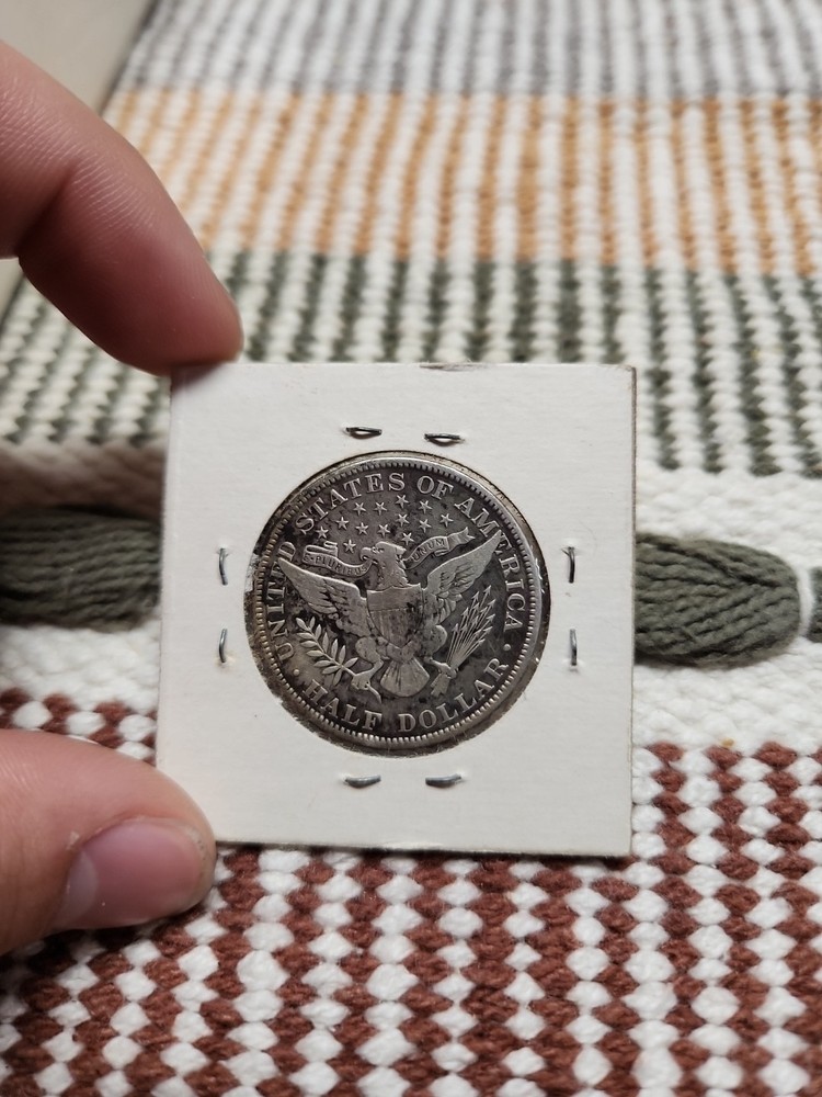 1902 Barber Half Dollar 50 Cents