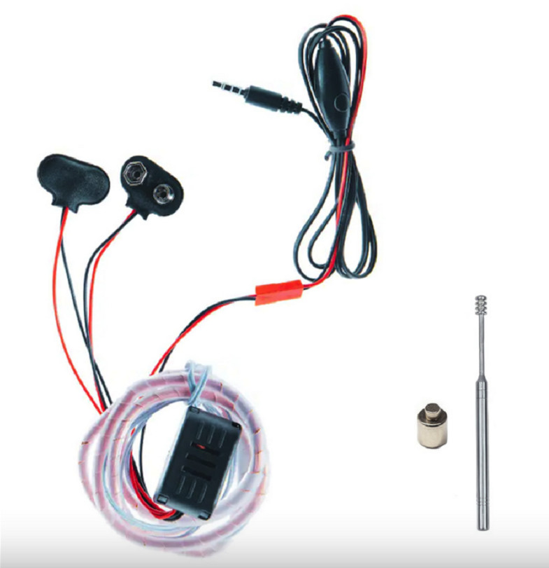 Basic Induction Loop 9V + Hidden In-Ear Wireless Spy Earpiece