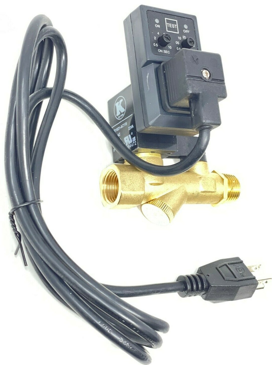 Champion Air Compressor Electric Auto Tank drain with strainer TEN001368