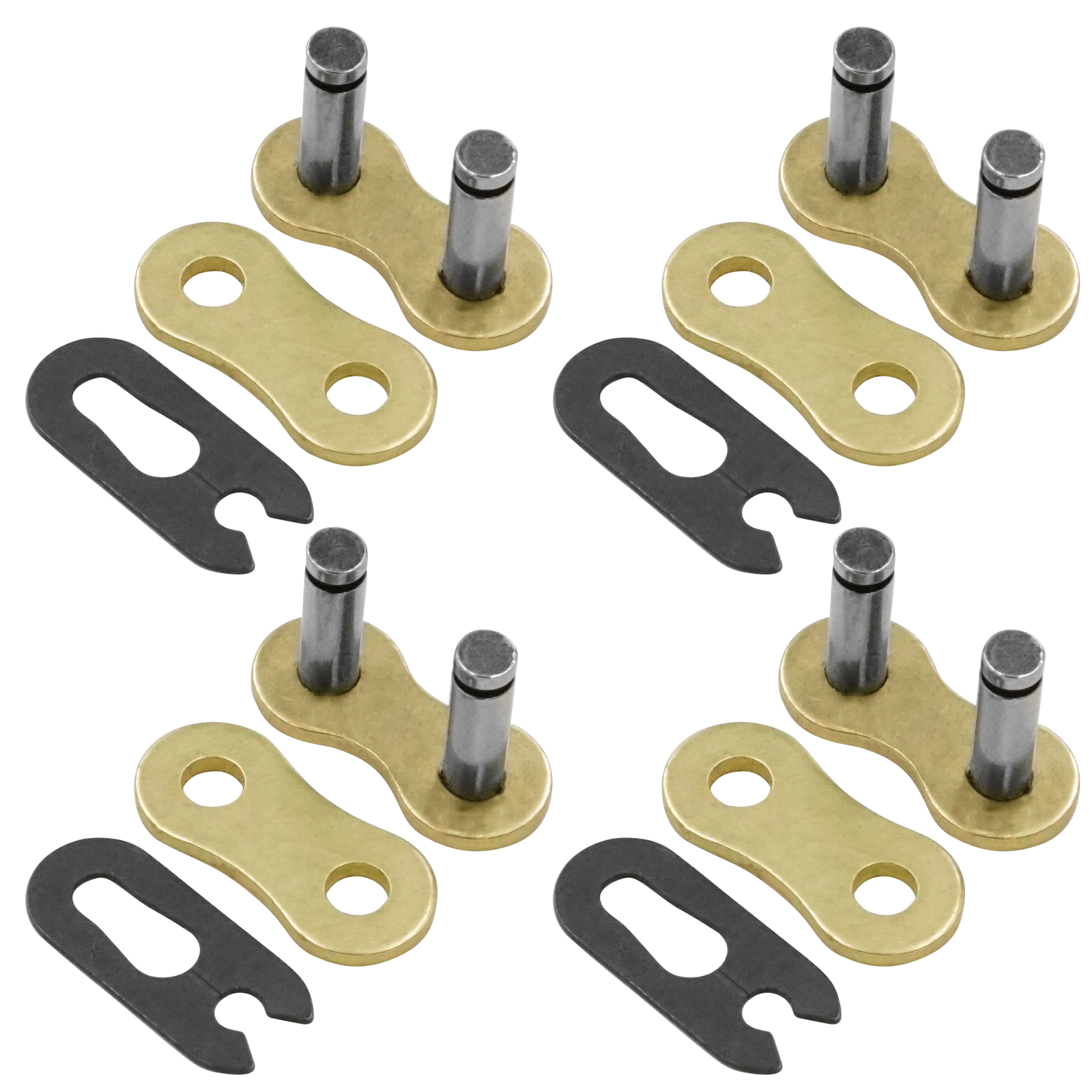 Caltric 520 Chain Master Link For Motorcycle Bike ATV Connecting Link Gold