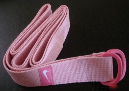 Nike Yoga Strap Pink/White Durable
