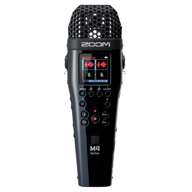 ZOOM M4 MicTrak - 32-bit Float 4-Track Handheld Recorder