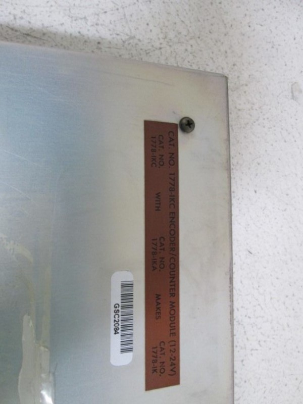 ALLEN BRADLEY ENCODER/COUNTER MODULE 12-24V 1778-IKC UNMP