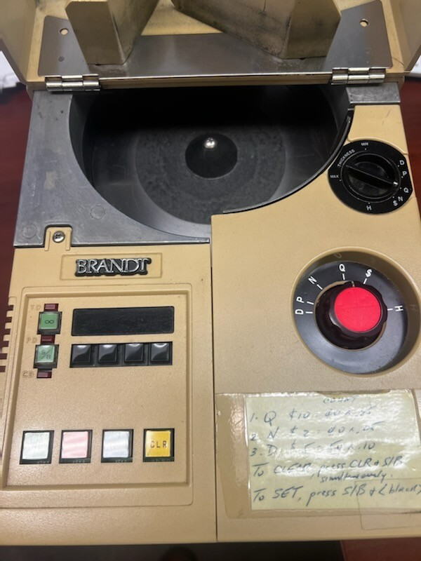 coin counter sorter machine