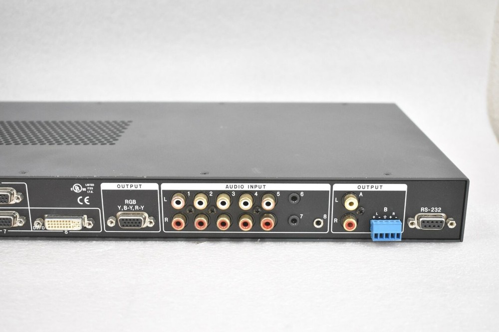 EXTRON IN1508 VIDEO SCALING PRESENTATION SWITCHER RACK MOUNTABLE