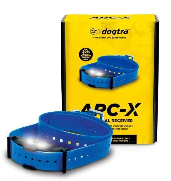 Dogtra ARC-X Additional, Replacement Dog Collar Receiver w/Blue Strap