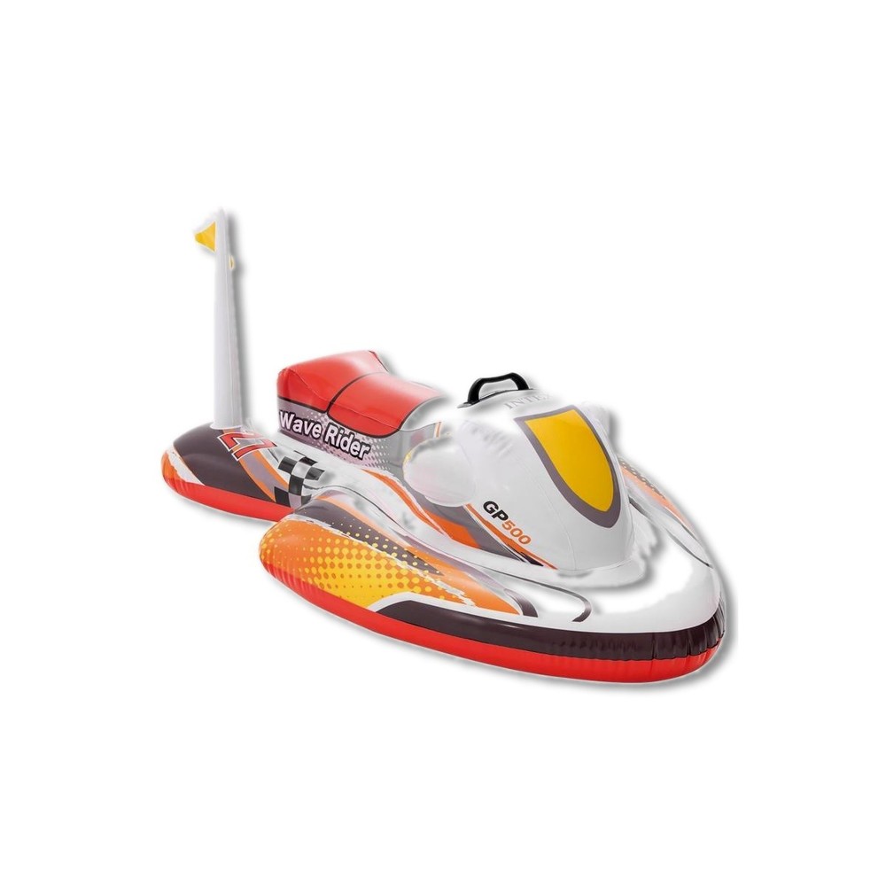 INTEX Inflatable Pool Float Wave Rider Multicolor Vinyl 57520EP