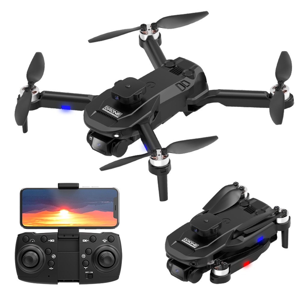 F196 RC Drone 6K HD DUAL Camera Brushless Obstacle Avoid Foldable With 2Battery
