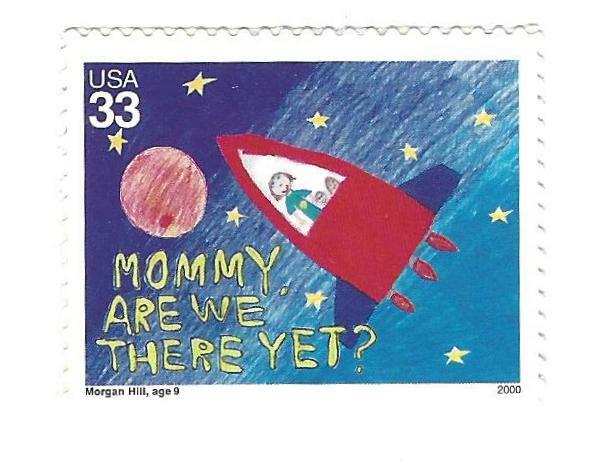 STAMP US SCOTT 3416 "Rocket" 2000 MNH 33 CENT