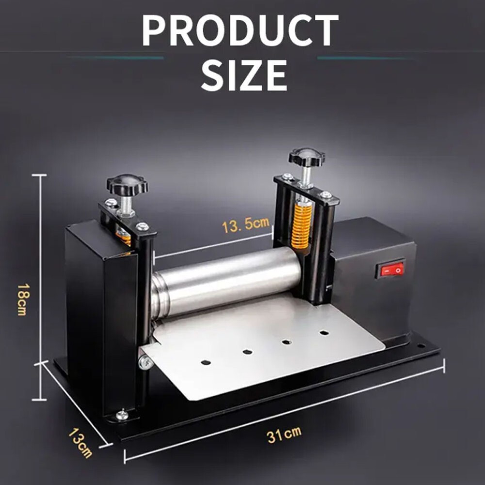 Small Leather Drawing Machine Shoulder Strap Cylinder Pressure Leather Machine