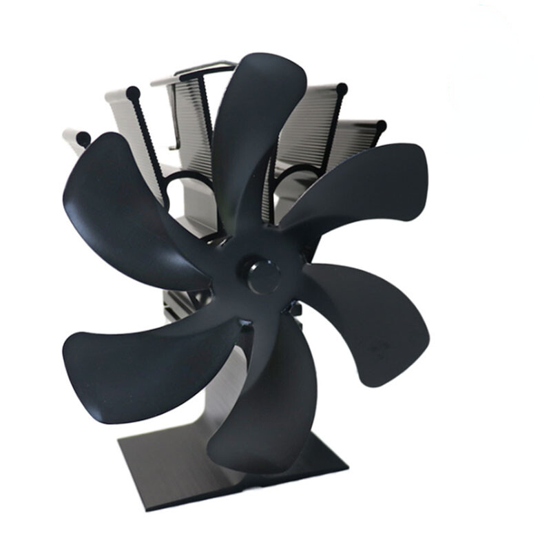Fireplace Fan Temperature Difference Power High Temperature Thermal Fan