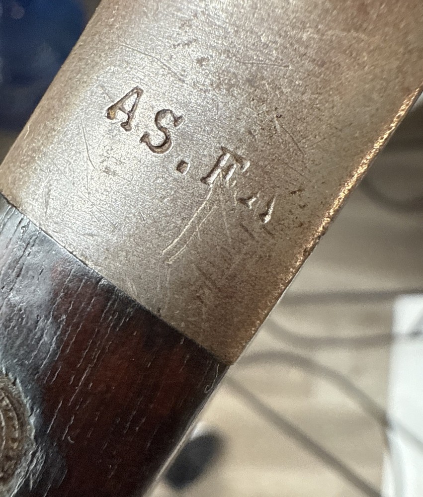 bayonet and scabbard