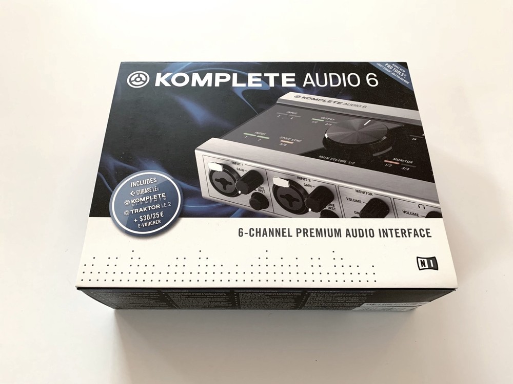 Native Instruments KOMPLETE AUDIO 6 Recording Interface w/box