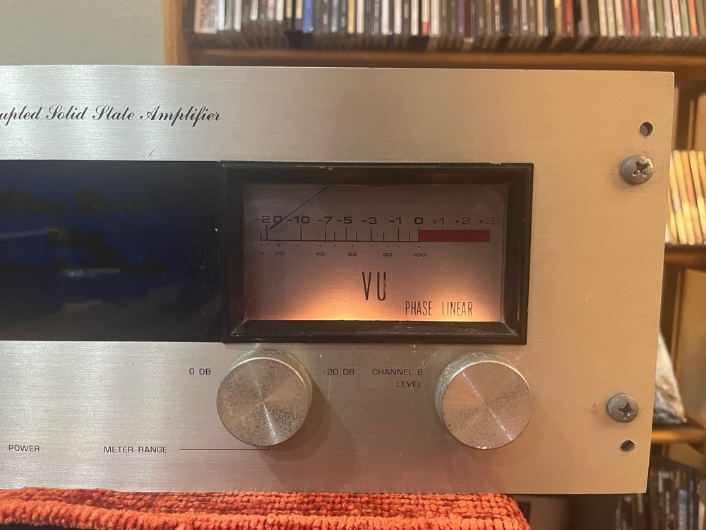 Phase Linear 700B Recapped PCB