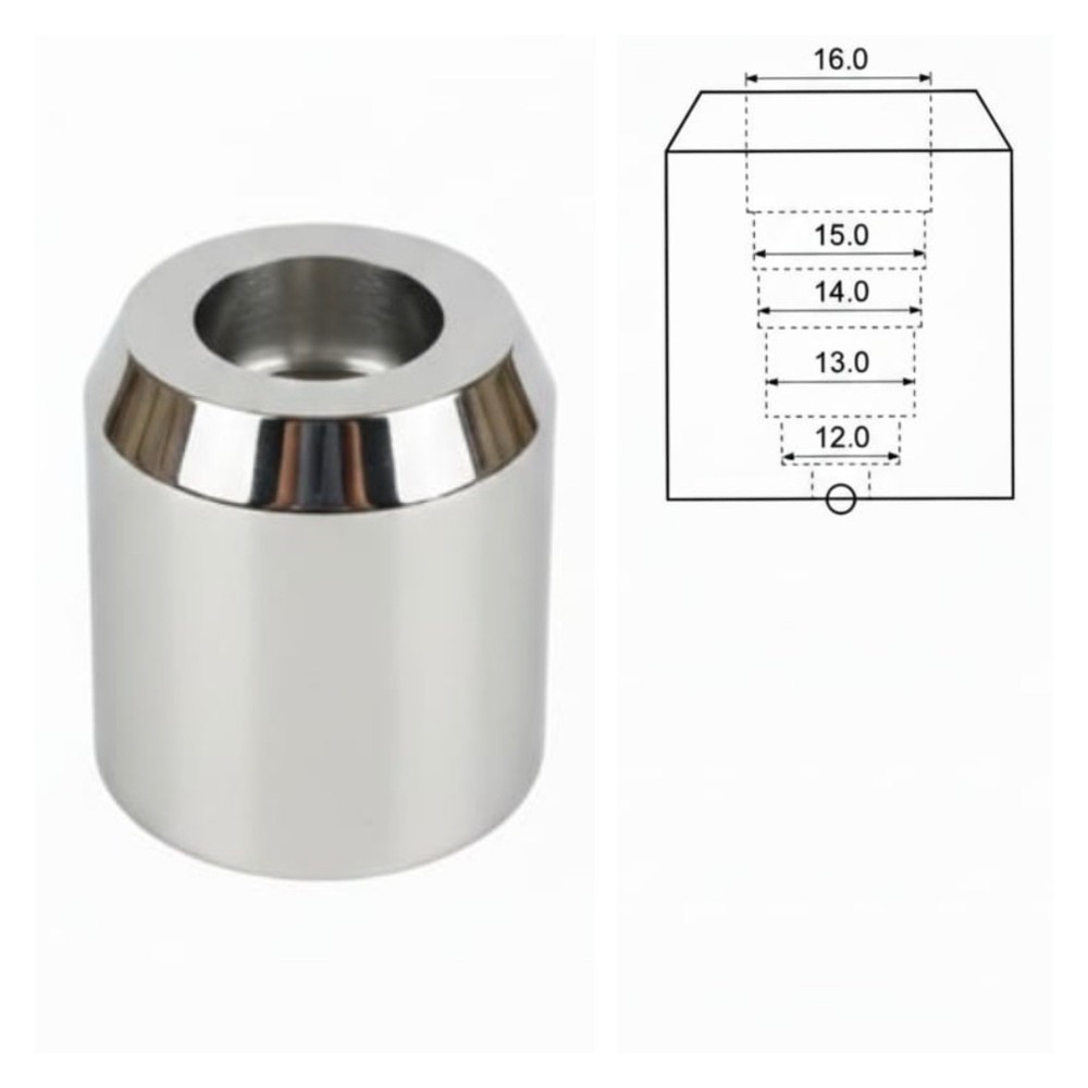 CNCStainless Variable Width Weighted Safety Razor Storage Stand For Edwin Jagger