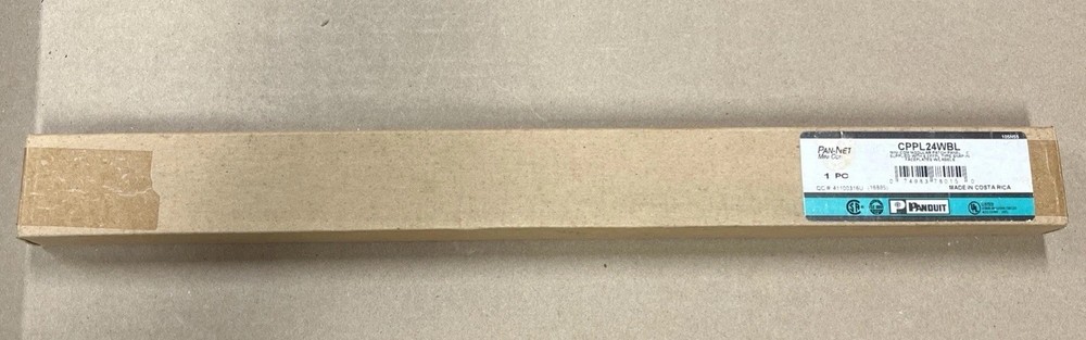 PANDUIT CPPL24WBL Mini-Com Modular Patch Panel 24 Ports