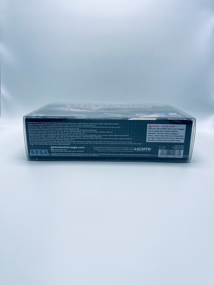 UV & Scratch Resistant Plastic Protector 0.50mm fits Sega Genesis CLASSIC MINI
