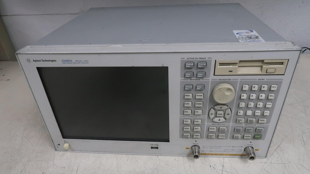 AGILENT E5062A NETWORK ANALYZER M0248