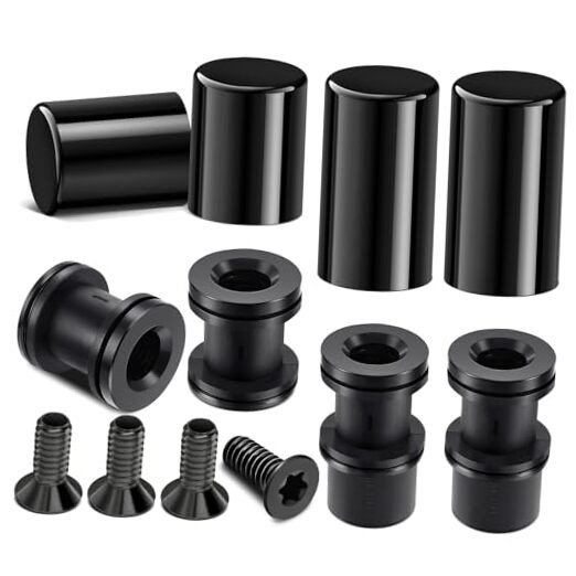 4 Point Docking Hardware Kits, Quick Release Luggage Rack Sissy Bar Four