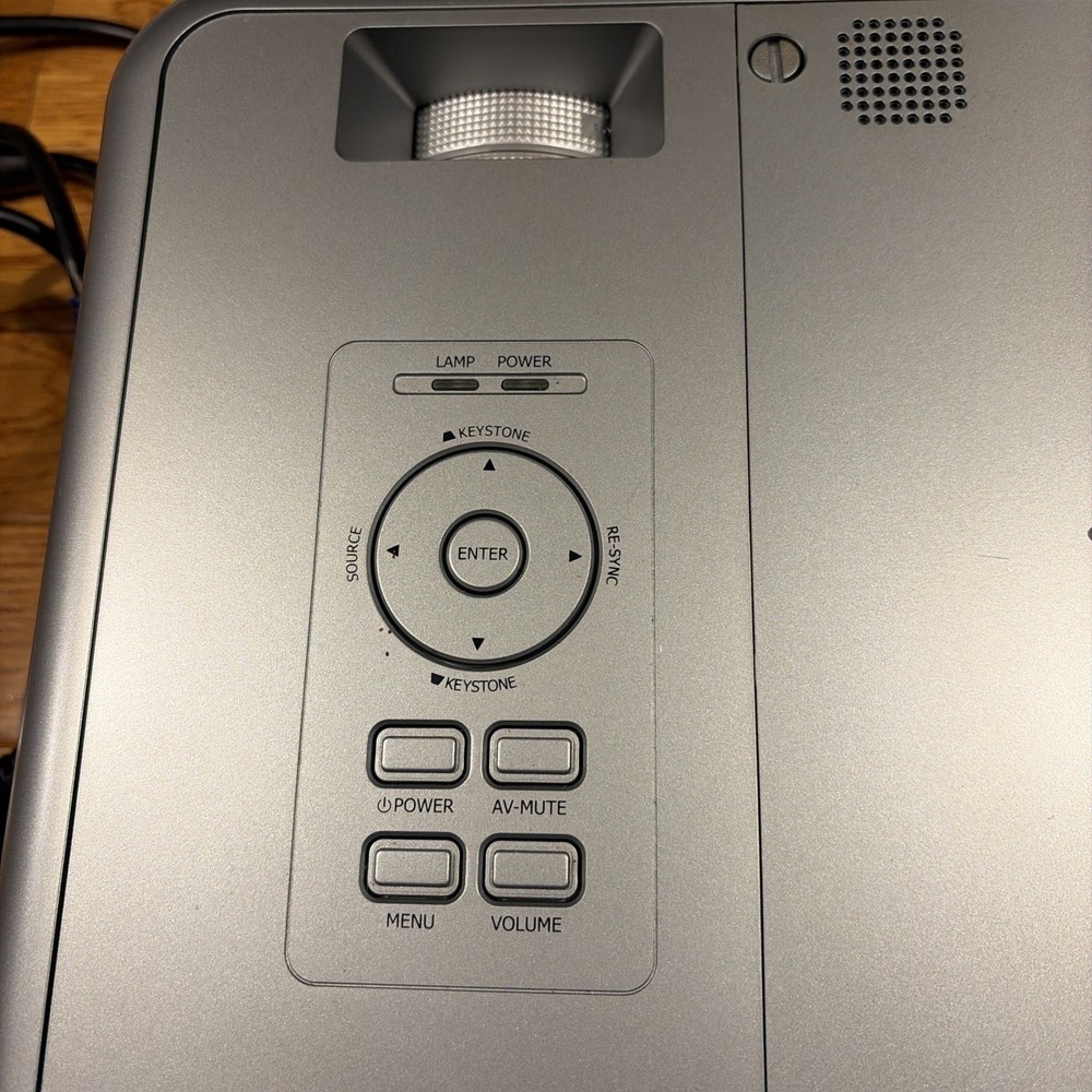 Optoma Silver Desktop Projector with Remote Control