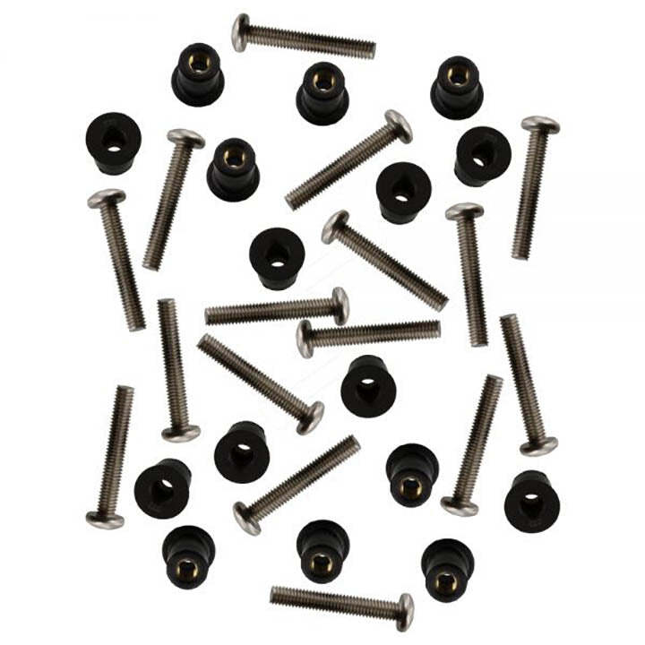 Scotty 013316 Well Nut Kit (16 Pack)