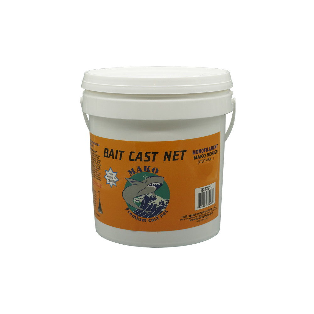 Mako Cast Net - 1/2" Ballyhoo Mesh