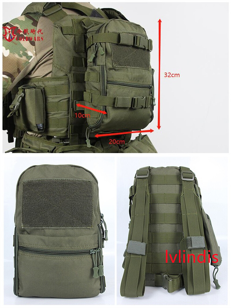 Replica Russian Special Forces Version DCS SOBR Strategy Tactical Vest Knapsack