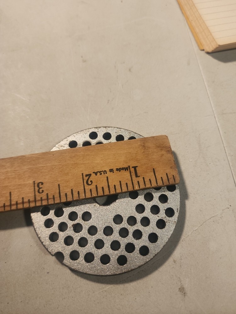 Heavy Duty Meat Grinder Disc Plate