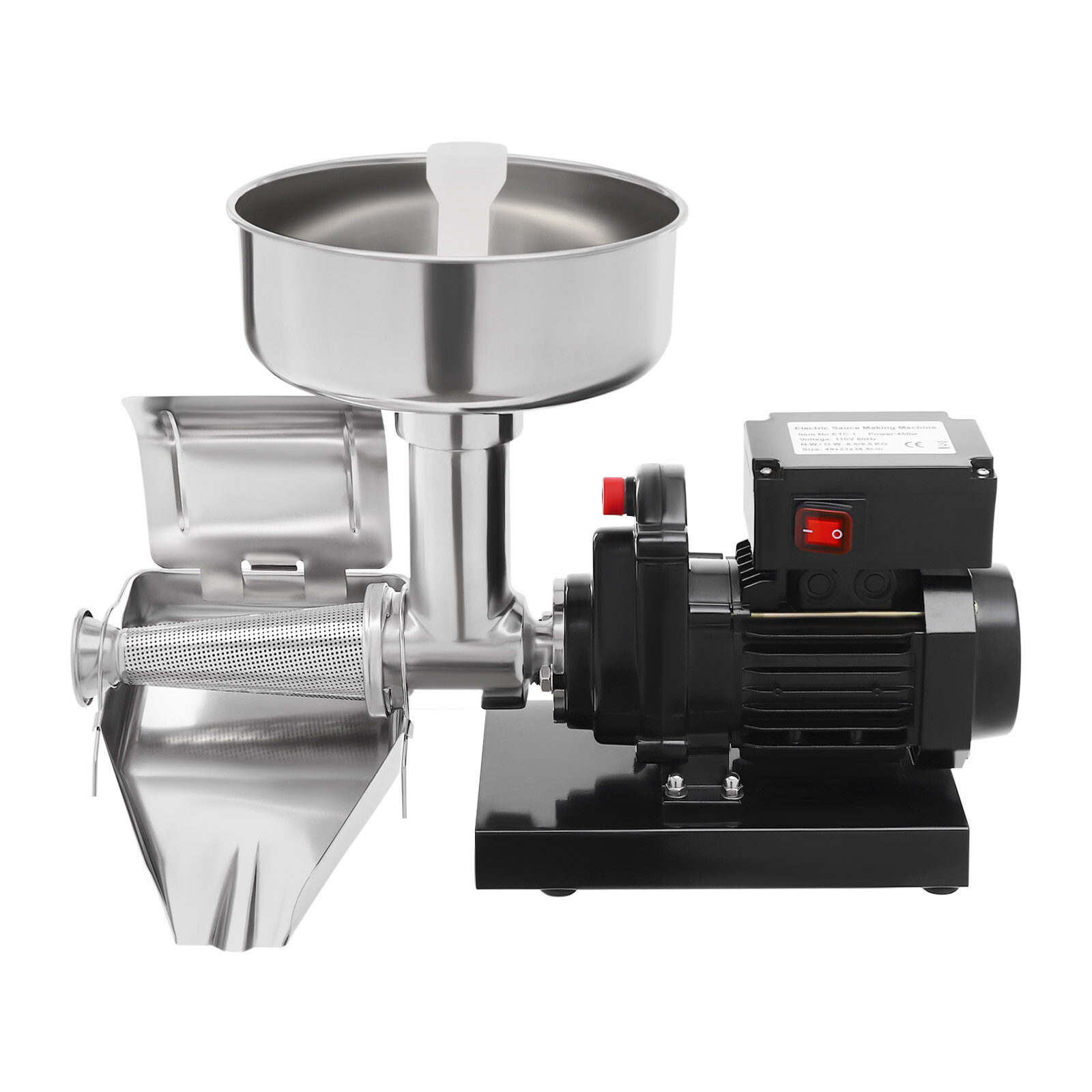 Electric Tomato Strainer Machine Tomato Sauce Jam Maker For Strawberry Blueberry