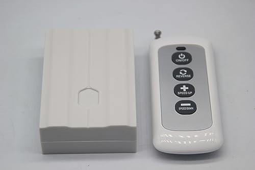 PWM DC Motor Speed Controller with Remote - 12V/24V, 10A, Wireless Control, Forw