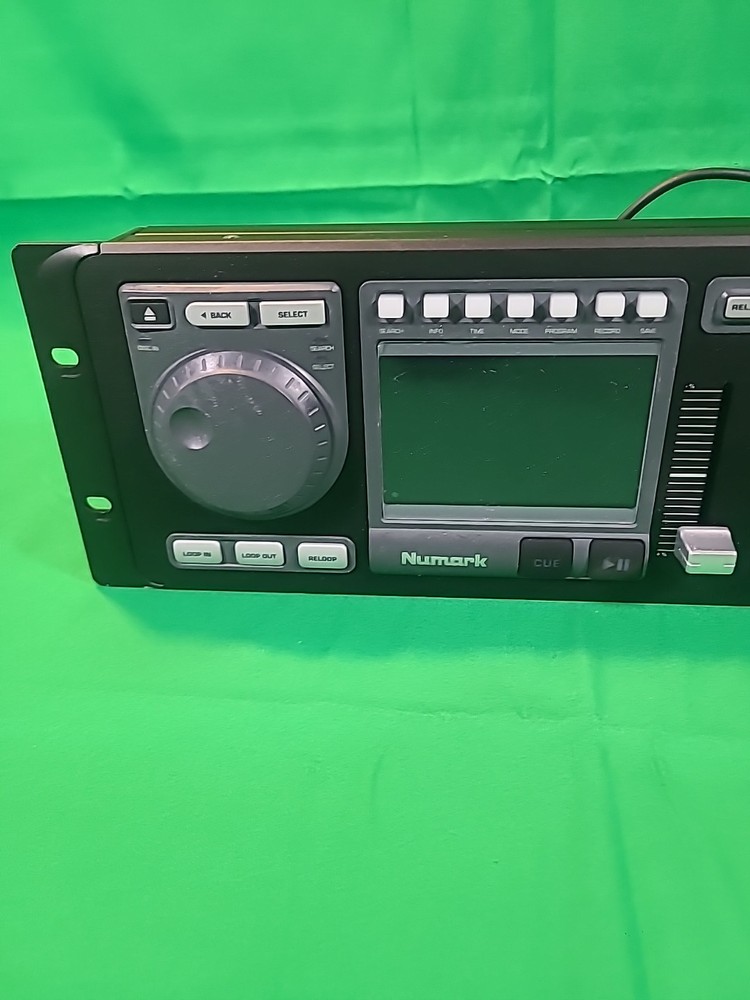 Numark HDCD1 DJ MP3 CD Player Controller Rack Mount Dual Display