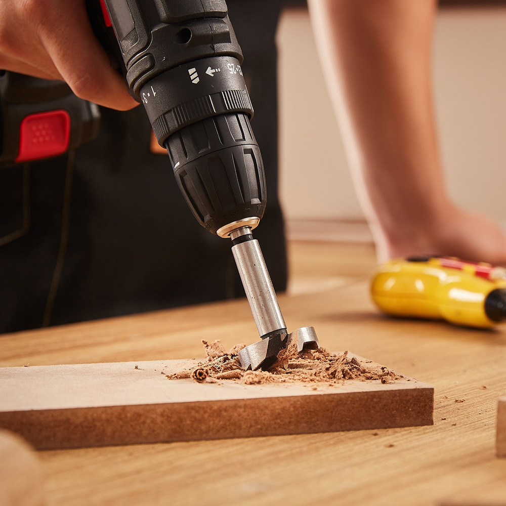 Forstner Bit Set, 16 Pcs Forstner Drill Bits Set, Forstner Bits for Woodworking