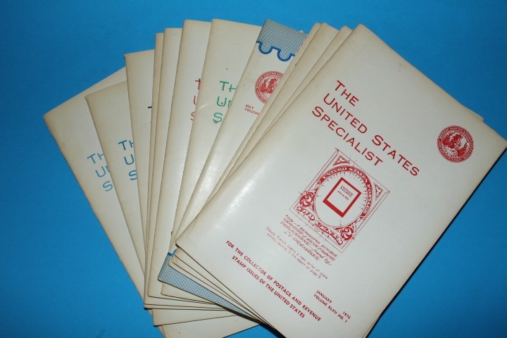 The United States Specialist Journal 1976 Full year BlueLakeStamps Timeless info