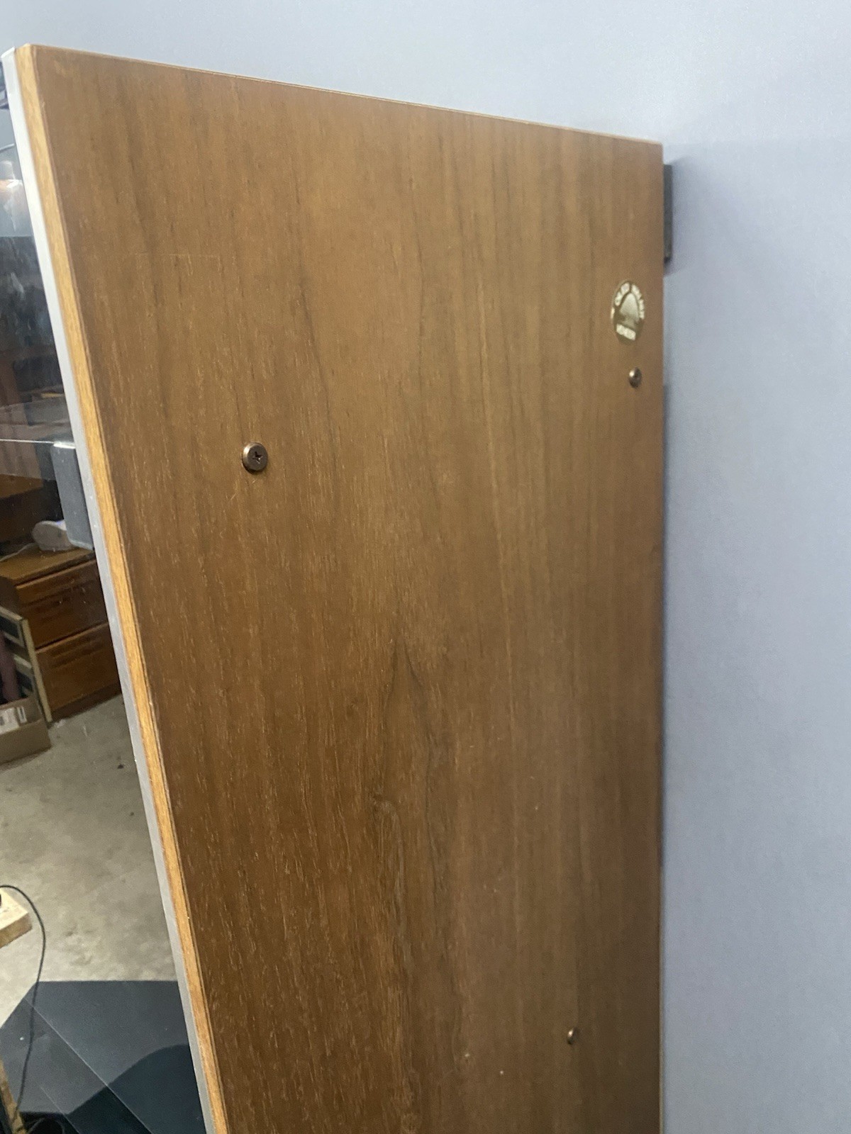 Realistic Component Stand Oiled Walnut Good shape Vintage