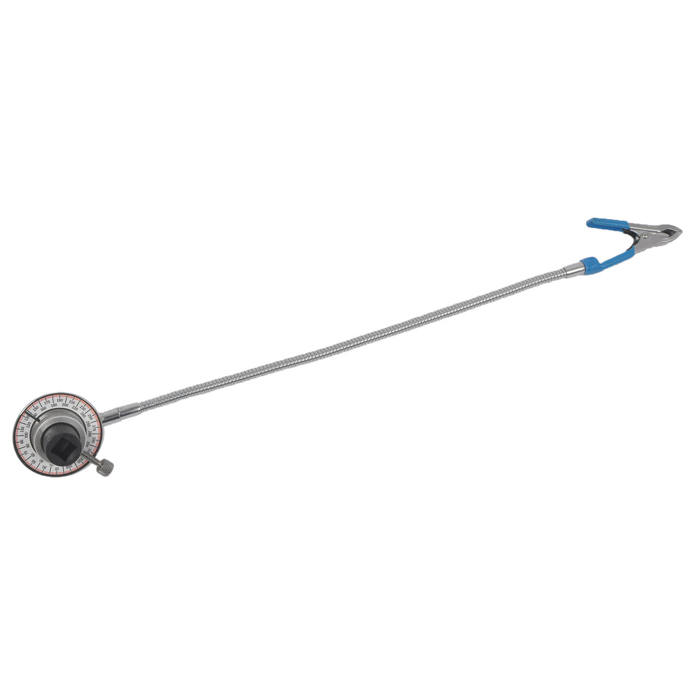 1/2" Torque Setting Angular Gauge with Magnetic Arm - Int Square Head & Clip Arm
