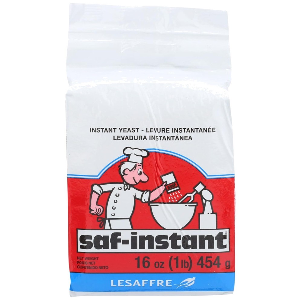 16-Ounce Instant Yeast - , Fast-Acting, Long-Lasting Baking Essential
